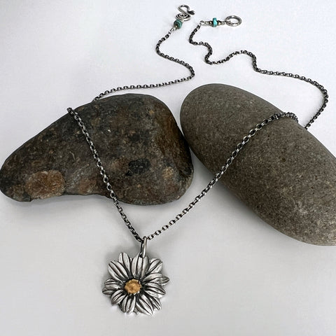 Black Eyed Susan Necklace 2