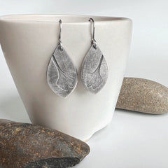 Ginkgo Teardrop Earrings