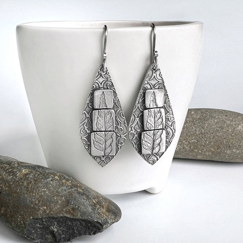 Fern Teardrop Earrings