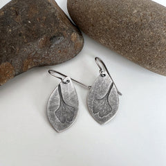 Ginkgo Teardrop Earrings