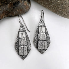 Fern Teardrop Earrings