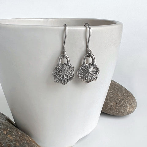 Small Nasturtium Earrings